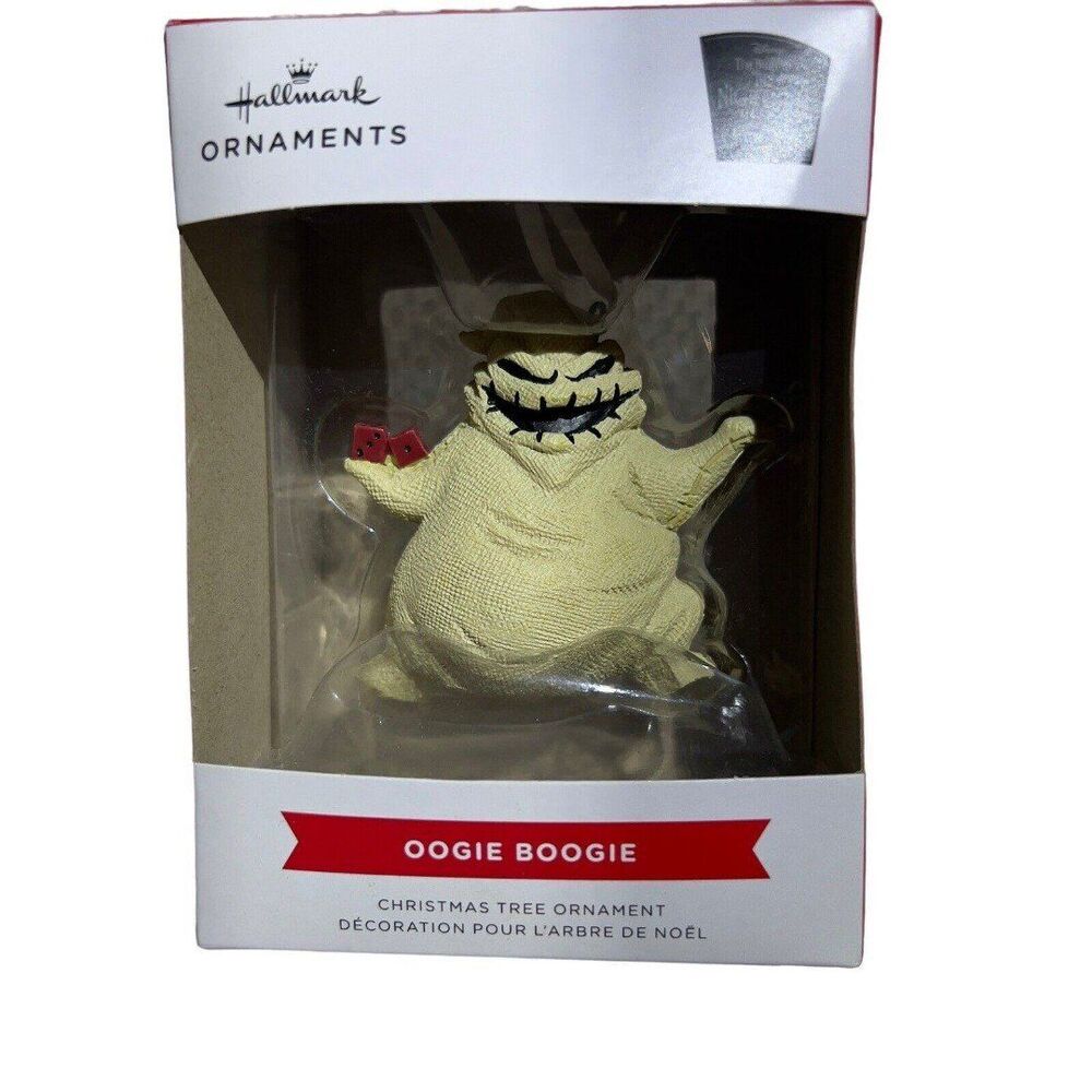 Hallmark 2021 Disney Nightmare Before Christmas OOGIE BOOGIE 2.5” Ornament